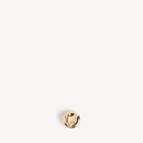 Brinco tipo «ear cuff» Eisa XS para mulher em ouro brilhante