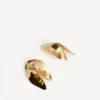 Brincos Bloom XS para mulher em ouro brilhante