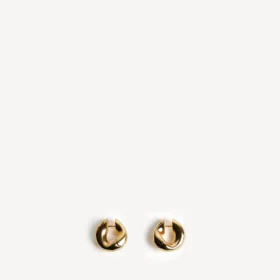 Brincos Eisa XS para mulher em ouro brilhante