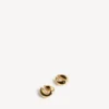 Brincos Eisa XS para mulher em ouro brilhante