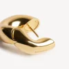 Brincos Eisa XS para mulher em ouro brilhante
