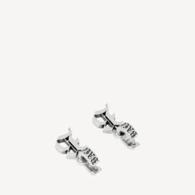 Brincos Melrose B XS para homem em prata antiga