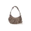 c Mochila de ombro pequena Le Cagole «Castanho claro» 6713071VG9Y1212