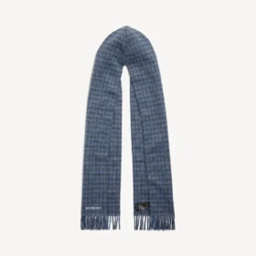 Cachecóis com capuz para homem em azul