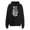 Calçado casual masculino Balenciaga com estampado alfabético, preto 641679TJV931070