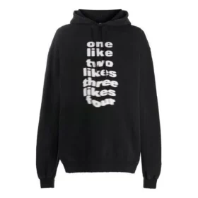 Calçado casual masculino Balenciaga com estampado alfabético, preto 641679TJV931070