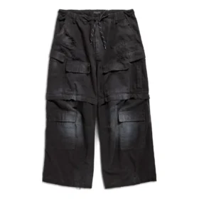 Calças Cargo Grandes «Preto» 790982TKP271000