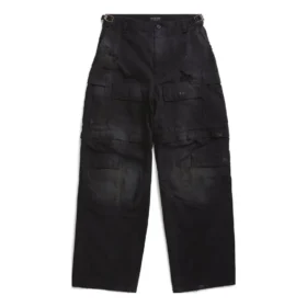 Calças Cargo Largas «Black» 746493TKP271000