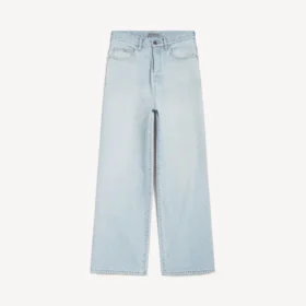 Calças casuais para homem em azul claro
