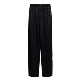 Calças com logótipo em jacquard «Black» 658883TLO581000