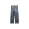 Calças de Denim retas com estampado Doodle «Azul» 746986TOW664036