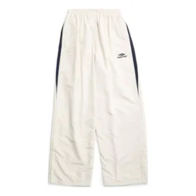 Calças de fato de treino 3b Sports Icon de corte médio «Branco» 746510TOO489000