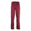 Calças de fato de treino com painéis bordados «Burgundy White» 601609TGV046260
