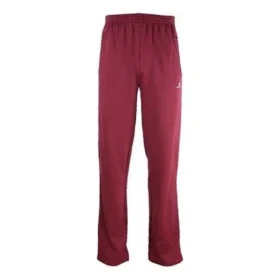 Calças de fato de treino com painéis bordados «Burgundy White» 601609TGV046260