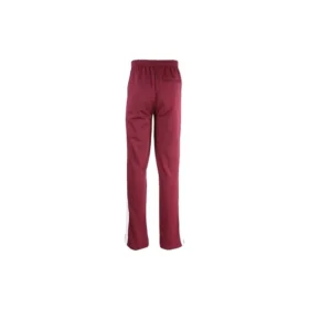 Calças de fato de treino com painéis bordados «Burgundy White» 601609TGV046260