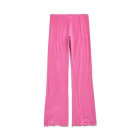 Calças de fato de treino de cintura baixa «Rosa escuro» 791750TQVX45803