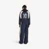 Calças de fato de treino de futebol para homem em azul marinho