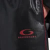 Calças de fato de treino para homem em preto/bordô