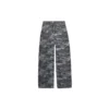 Calças de ganga de camuflagem de perna larga «Cinza» 641456TJW551055