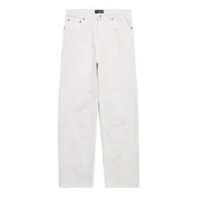 Calças de ganga de corte largo «White Denim» 736540TNW039020