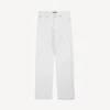 Calças de ganga slim fit para homem em branco