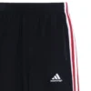 Calças de moletom largas em malha polar Balenciaga x adidas «Black White Red» 723970TNVN56278