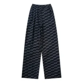 Calças de pijama BB Monogram «Preto-Cinzento» 658883TML361269