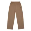 Calças de treino de algodão com logótipo bordado «Brown» 674594TMVF57761
