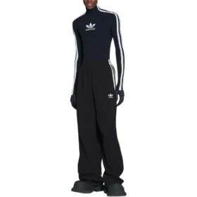 Calças de treino largas Balenciaga x adidas «Black» 723824TNVN28482