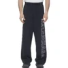 Calças de treino largas «Black Faded» 755118TOVV29034