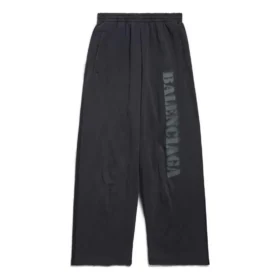 Calças de treino largas com estêncil «Black Grey» 771081TQVA41750