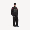 Calças de treino oversized para homem da Balenciaga | colaboração com a NBA em preto/branco