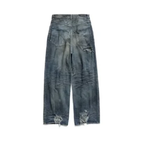 Calças largas «Azul-claro» 745213TNW014974