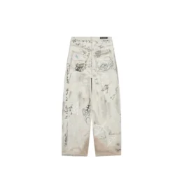 Calças largas com grafite «Cinza» 745223TBP475411