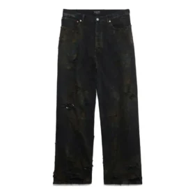 Calças largas super rasgadas «Black» 745248TBP471363