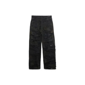 Calças largas super rasgadas «Black» 745248TBP471363
