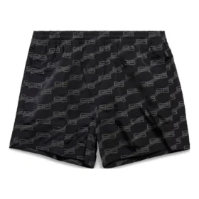 Calções de banho com logótipo SS23 «Black» 6983194C0B21062 Calções de banho com logótipo SS23 «Black» 6983194C0B21062