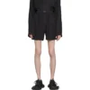 Calções de pijama com logótipo estampado «Preto» 719975TON041000