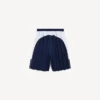 Calções largos de futebol para homem em azul-marinho