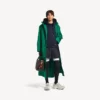 Calções techwear para homem em azul-marinho/branco