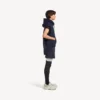 Calções techwear para homem em azul-marinho/branco
