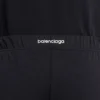 Calções techwear para homem em azul-marinho/branco
