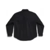 Camisa acolchoada de corte largo «Preto» 719305TNW111700