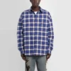 Camisa acolchoada de flanela xadrez «Azul» 642339TKM274202