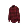 Camisa acolchoada de flanela xadrez «Vermelha» 642339TJO276167