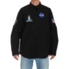 Camisa Balenciaga x NASA Space Multi-Patch «Black» 663076TYB181000