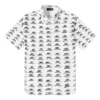 Camisa com logótipo BB de grandes dimensões «Branco Preto» 725382TNL889040