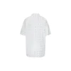 Camisa com logótipo por toda a peça «Branco Preto» 534332TBL969040