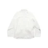 Camisa com mangas atadas, oversized «Branco» 768553TPO359000