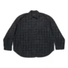 Camisa com mangas destacáveis, corte largo «Grey» 751728TOM172952